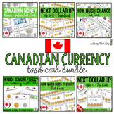 Canadian Currency Task Cards Bundle