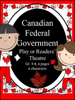 Preview of Canadian Federal Government Play or Readers' Theatre for Social Studies