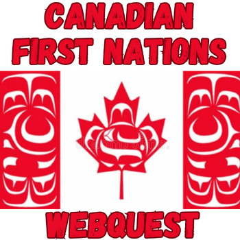 Preview of Canadian First Nations WebQuest