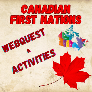 Preview of Canadian First Nations activity packet