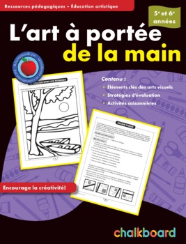 Preview of Art Ideas for Grades 5-6 (French Version)