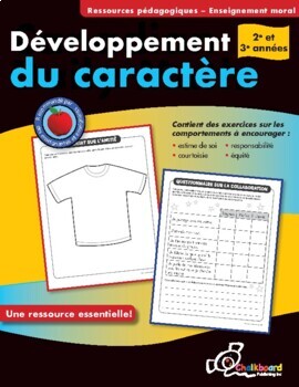 Preview of Canadian Character Education Activities Grades 2-3 (French Version)