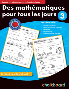 Preview of Daily Math Grade 3 (French Version)