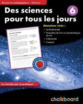 Preview of Daily Science Grade 6 (French Version)