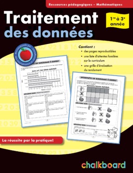 Preview of Data Management Activities Grades 1-3 (French Version)