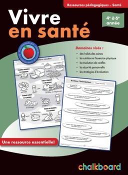 Preview of Health Activities Grades 4-6  (French Version)