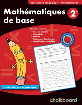Preview of Canadian Math Basics Grade 2 (French Version)