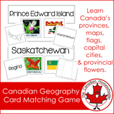 Canadian Geography Matching Game