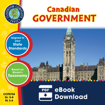 Preview of Canadian Government Gr. 5-8