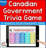Canadian Government Trivia Game | Round 1
