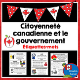 Canadian Government and Citizenship Word Wall | French Version