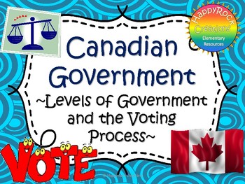 Preview of Canadian Government and the Voting Process Task Cards
