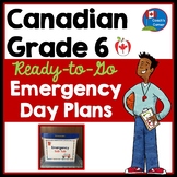 Canadian Grade 6 Emergency Supply Lesson Plans