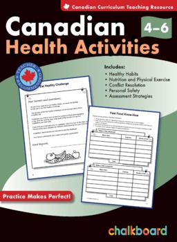Preview of Canadian Health Activities Grades 4-6