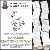 Canadian Historical Perspectives, Primary Source Analysis,