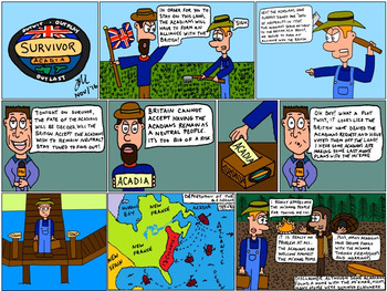 Preview of Canadian History Cartoon - Deportation of the Acadians *REMASTERED*