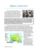 Canadian History - Contact Between First Nations and Europeans