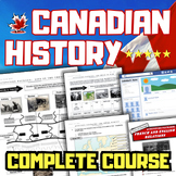 Canadian History Course - Complete Curriculum - Projects, 