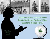 Canadian History / Indian Residential Schools Video Questi