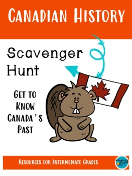 Preview of Free Resource: Canadian History Scavenger Hunt for Intermediate Grades