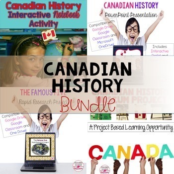 Preview of Canadian History Grade 5 Social Studies Unit - Alberta Social Studies Bundle