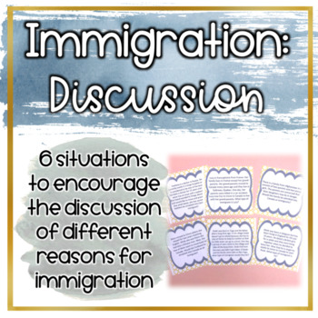 Preview of Canadian Immigration Discussion Cards