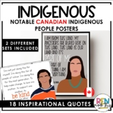 Canadian Indigenous Peoples Posters | Influential People C