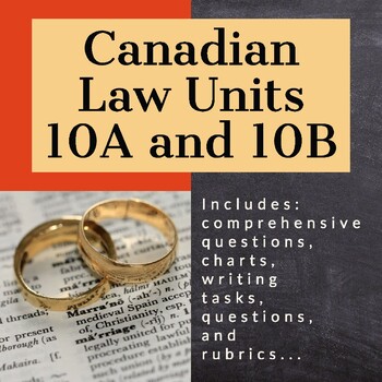 Preview of Canadian Law - Units 10A and 10B (ILC)