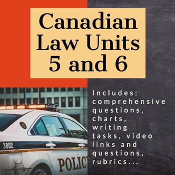Preview of Canadian Law Units 5 and 6 (ILC)