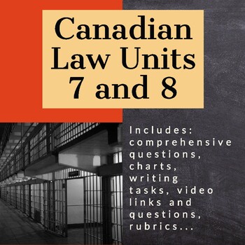 Preview of Canadian Law - Units 7 and 8 (ILC)