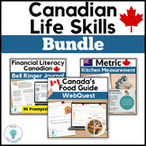 Canadian Life Skills Bundle - Canadian Money, Metric Conve