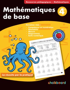 Preview of Canadian Math Basics Grade 4 (French Version)