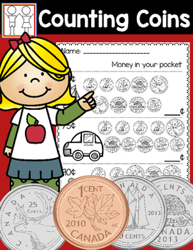 Preview of Canadian Money Worksheets
