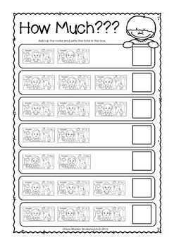 canadian money worksheets printables by olivia walker tpt