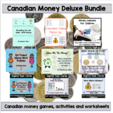 Canadian Money Activities Deluxe Bundle - pdf and digital 