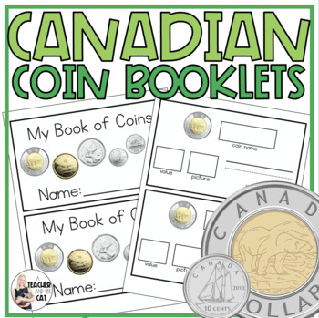 Preview of Canadian Money Coin Booklet {Financial Literacy}
