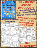 money canadian worksheets teaching resources tpt