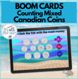Canadian Money Counting Mixed Coins - BOOM™ CARDS