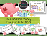 Canadian Money DIGITAL Task Cards