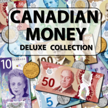 Preview of Canadian Money Deluxe Collection - Clip Art