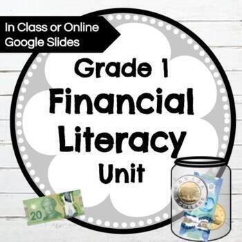 Preview of Canadian Money: Financial Literacy Unit in Google Slides - New 2020 Ontario Math