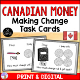 Canadian Money Making Change Math Center
