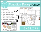 Canadian Money Mats - ENGLISH