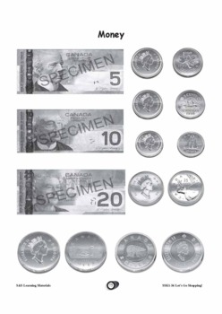 canadian money mixed notation grades k 3 worksheets by on the mark press