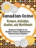 Canadian Money - Ontario Grades 1 and 2 Number Sense, Alge