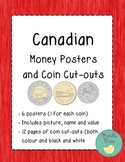 Canadian Money Posters and Coin Cutouts