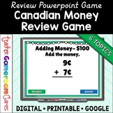 Canadian Money Review Game - Game Show - Money Games - Mon