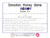 Canadian Money Task Cards/Scoot