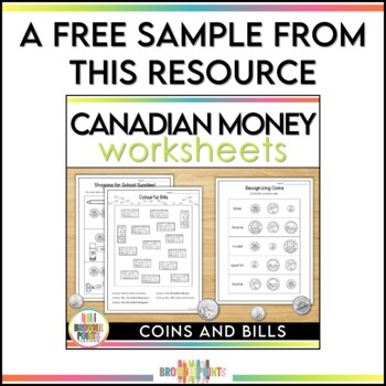 canadian money freebie by browniepoints teachers pay