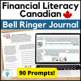 Canadian Money Worksheets - Financial Literacy Ontario, Ca